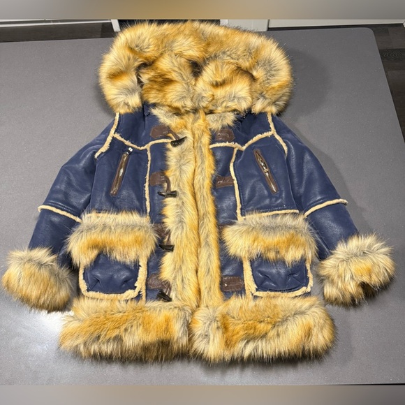 Jordan Craig Boys Denali Fur Lined Coat Size 7 (Fits Large) - Picture 2 of 9